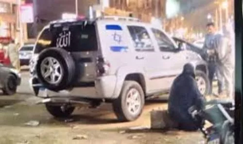 النيابة تتسلم التقرير النفسي للمتهم بوضع علم دولة الكيان على سيارته ودهس 3 أشخاص